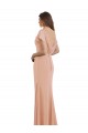Sleeveless High Neck Soft Chiffon Bliss Pink Long Prom Dress / Bridesmaid Dress London
