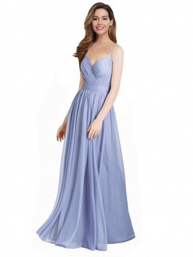 Sleeveless Sweetheart Chiffon & Lace Long Bridesmaid Dress / Evening Dress London
