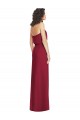 Sleeveless Strapless Soft Chiffon Lilac Long Formal Dress / Bridesmaid Dress London