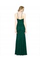 Sleeveless High Neck Lace Dark Green Long Prom Dress / Bridesmaid Dress London