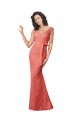 Sleeveless V-Neck Lace Long Bridesmaid Dress London