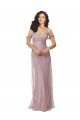 Sleeveless Sweetheart Lace Long Bridesmaid Dress London
