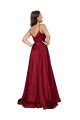 Sleeveless Sweetheart Silk like Satin French Blue Long Black Tie Evening Gown / Prom Dress / Bridesmaid Dress London