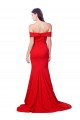 Sleeveless Sweetheart Stretch Crepe Red Long Bridesmaid Dress / Evening Dress London