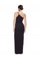 Sleeveless Strapless Stretch Crepe Black Long Formal Evening Gown / Prom Dress / Bridesmaid Dress London