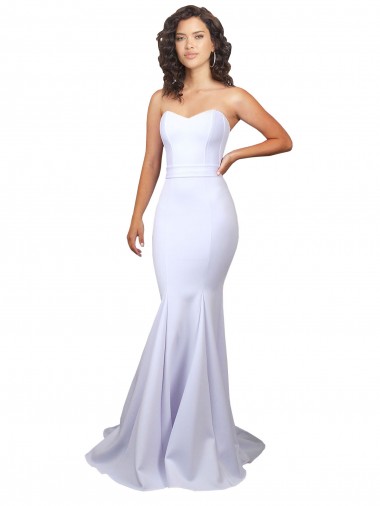 Sleeveless High Neck Stretch Crepe White Long Beach Wedding Dresses London